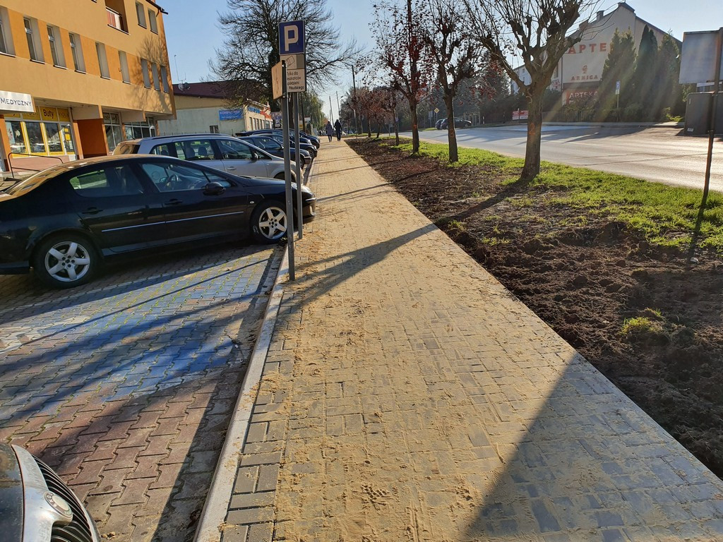 Hrubieszów: Nowy chodnik na Mickiewicza - ZDJĘCIA