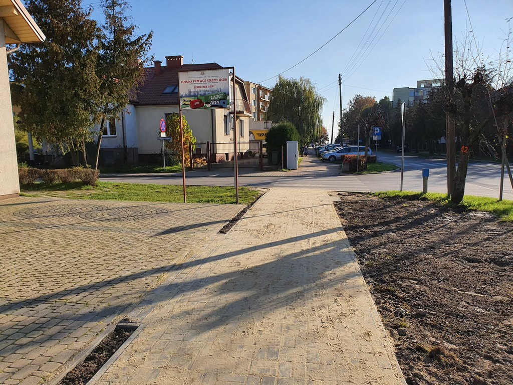 Hrubieszów: Nowy chodnik na Mickiewicza - ZDJĘCIA