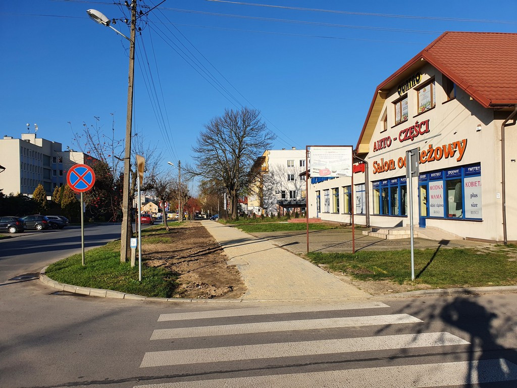 Hrubieszów: Nowy chodnik na Mickiewicza - ZDJĘCIA