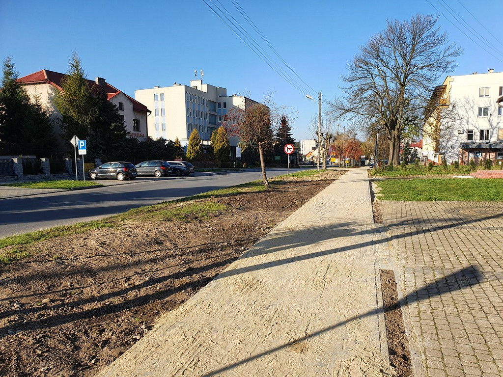 Hrubieszów: Nowy chodnik na Mickiewicza - ZDJĘCIA