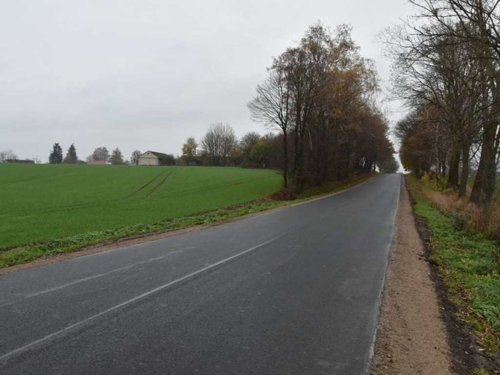 Zakończono kolejną inwestycję drogową Powiatu Hrubieszowskiego