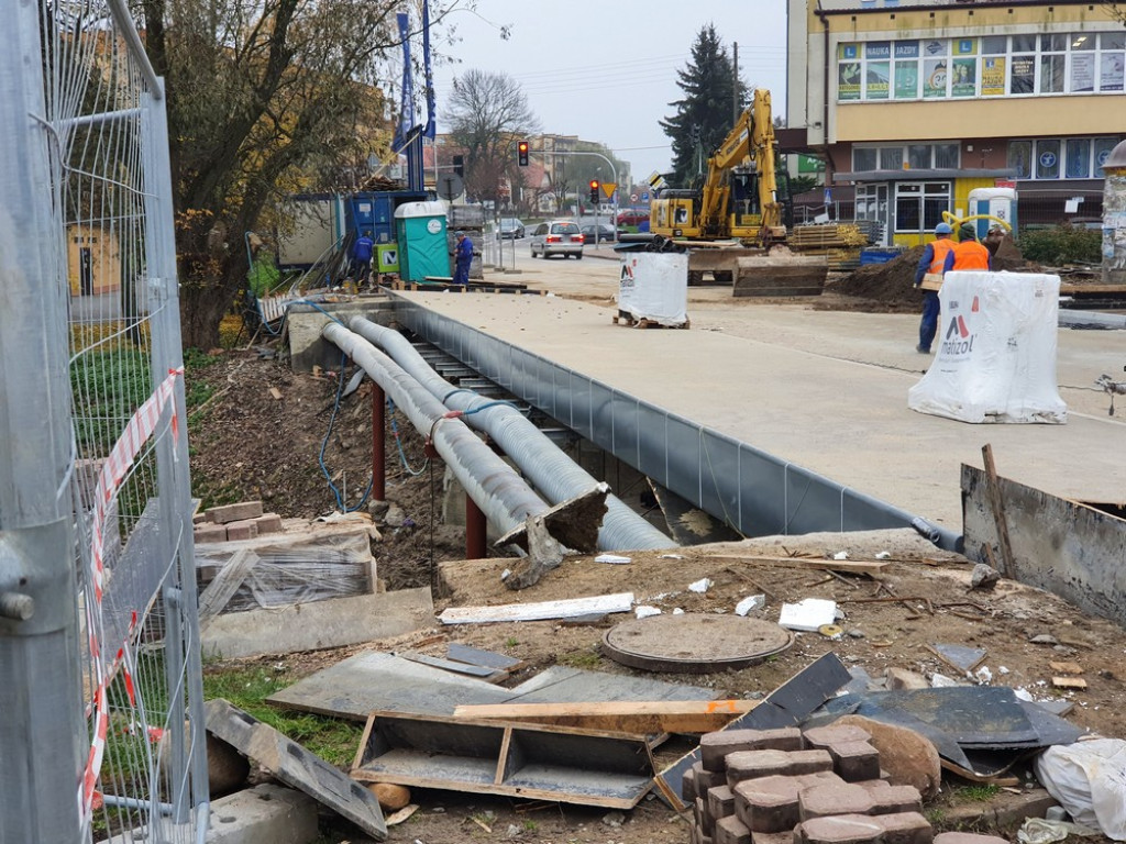 Hrubieszów: Remont mostu na Ludnej postępuje - ZDJĘCIA