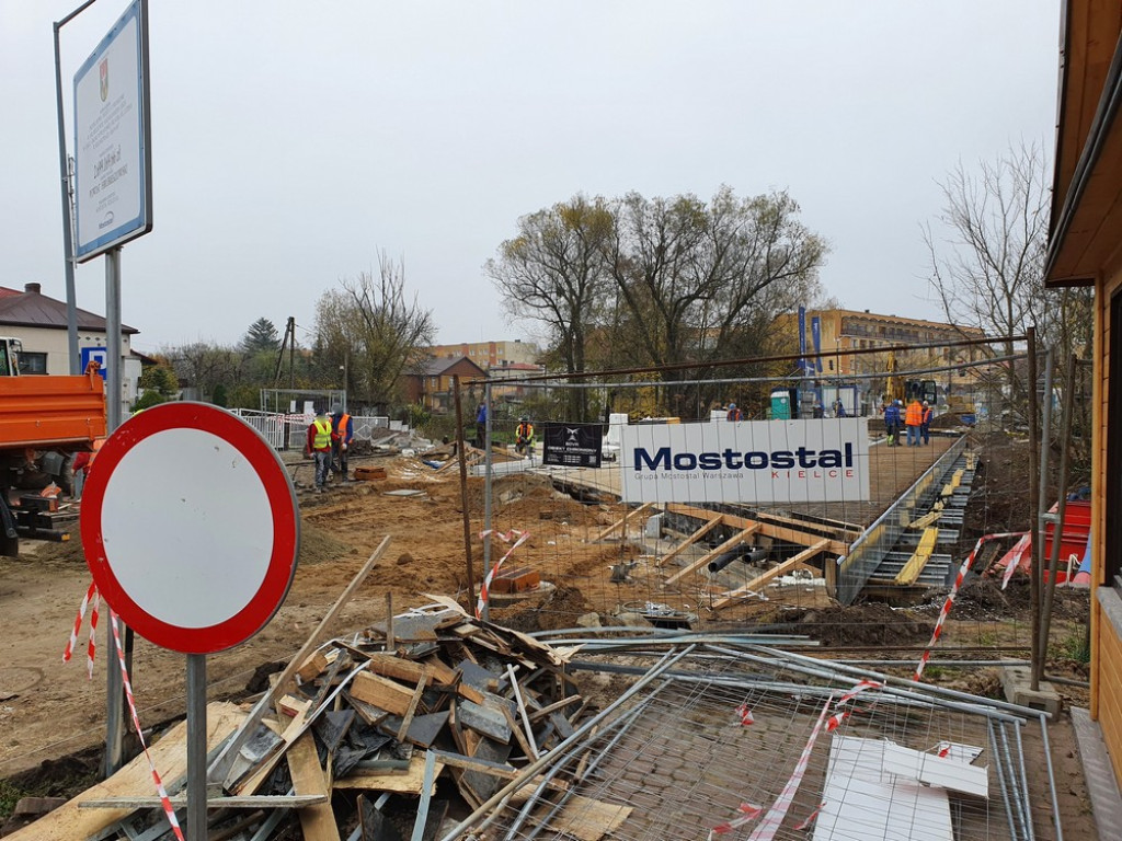 Hrubieszów: Remont mostu na Ludnej postępuje - ZDJĘCIA