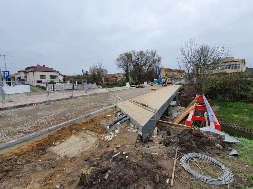 Hrubieszów: Remont mostu na Ludnej postępuje - ZDJĘCIA