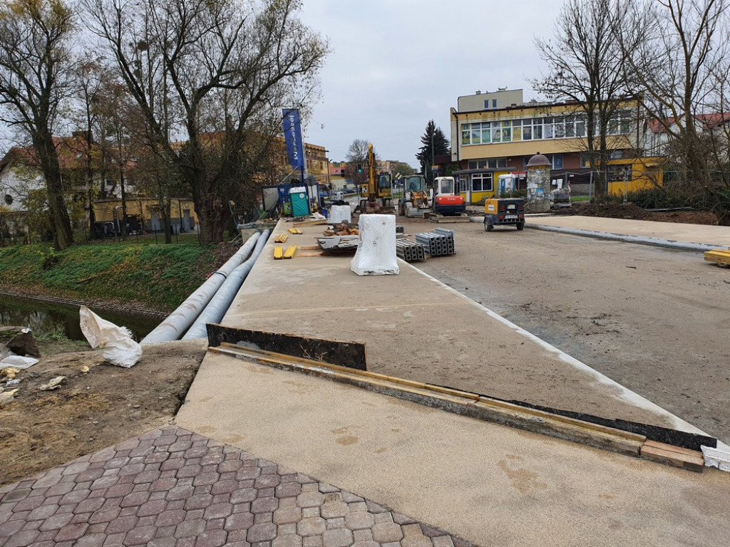 Hrubieszów: Remont mostu na Ludnej postępuje - ZDJĘCIA