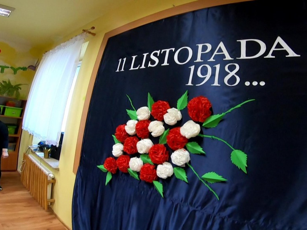 Hrubieszów: Święto Niepodległości w Przedszkolu nr 3 - ZDJĘCIA, WIDEO