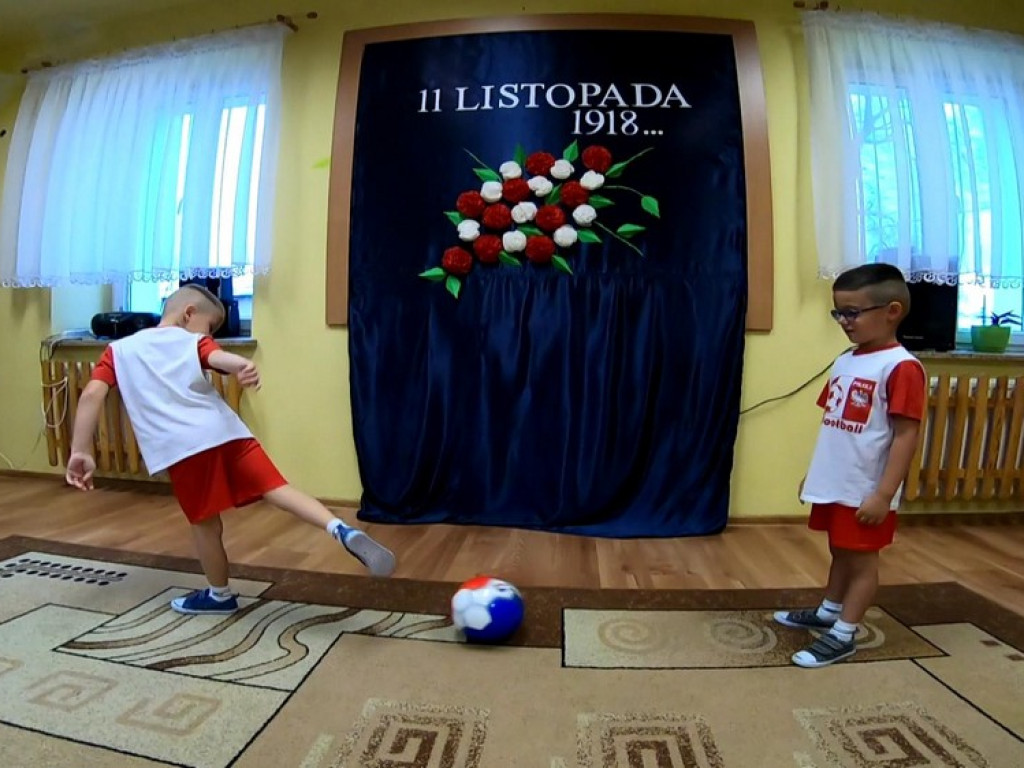 Hrubieszów: Święto Niepodległości w Przedszkolu nr 3 - ZDJĘCIA, WIDEO