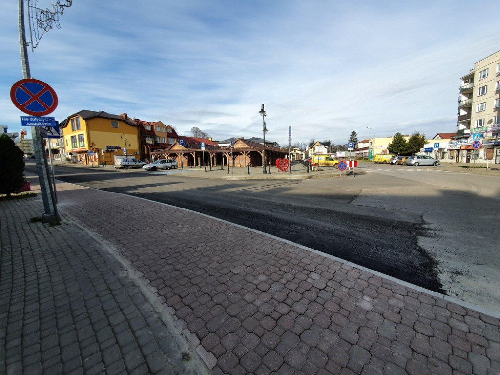 Hrubieszów: Remont Prostej i Targowej - ZDJĘCIA