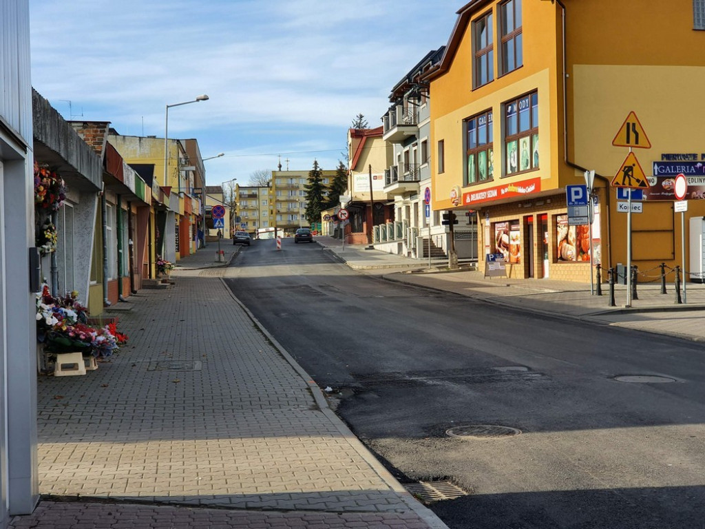 Hrubieszów: Remont Prostej i Targowej - ZDJĘCIA
