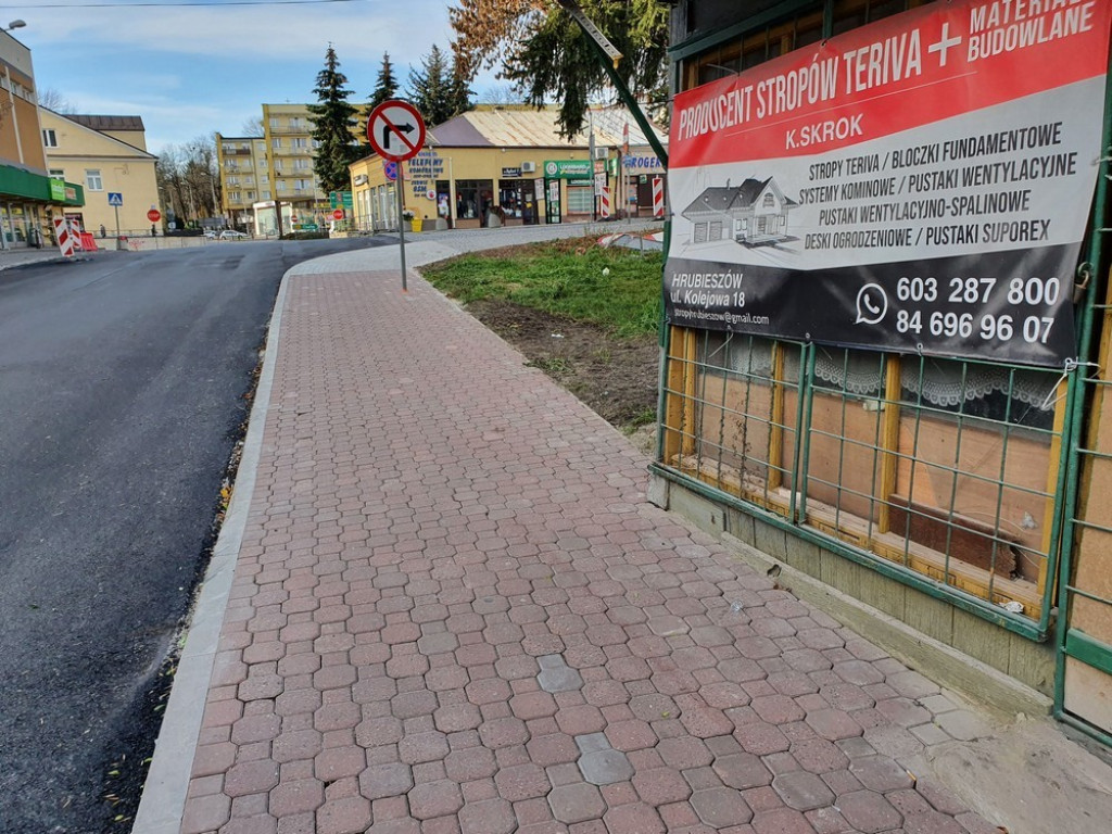 Hrubieszów: Remont Prostej i Targowej - ZDJĘCIA