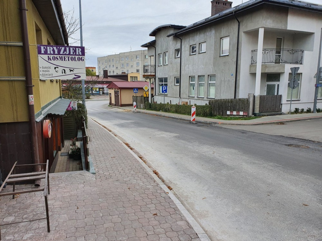 Hrubieszów: Remont Prostej i Targowej - ZDJĘCIA