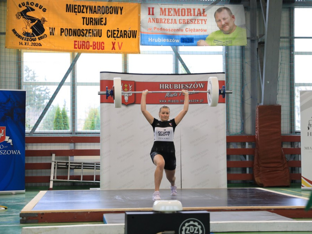 XV Międzynarodowy Turniej w Podnoszeniu Ciężarów Euro-Bug i II Memoriał Andrzeja Greszety - wyniki