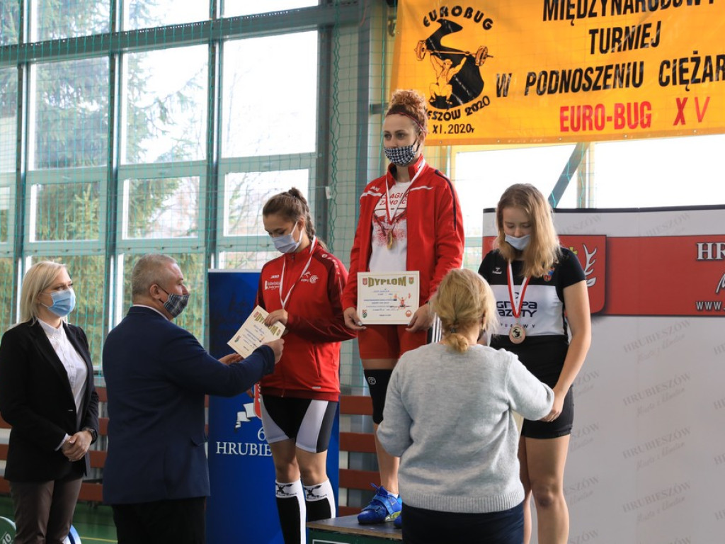XV Międzynarodowy Turniej w Podnoszeniu Ciężarów Euro-Bug i II Memoriał Andrzeja Greszety - wyniki
