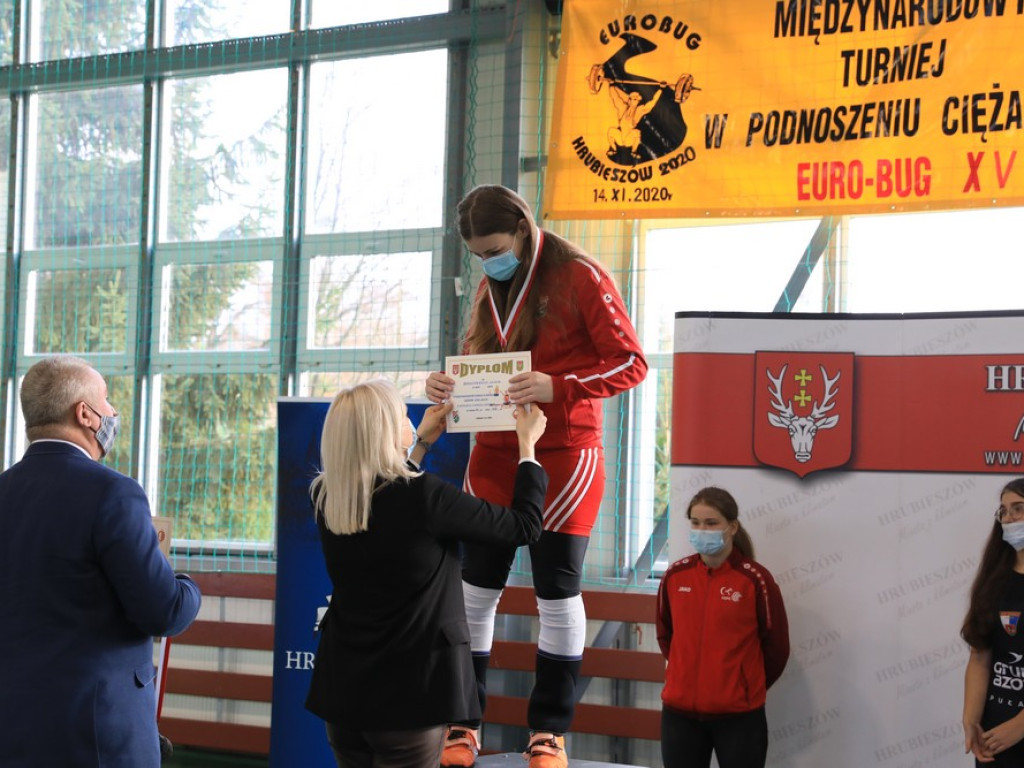XV Międzynarodowy Turniej w Podnoszeniu Ciężarów Euro-Bug i II Memoriał Andrzeja Greszety - wyniki