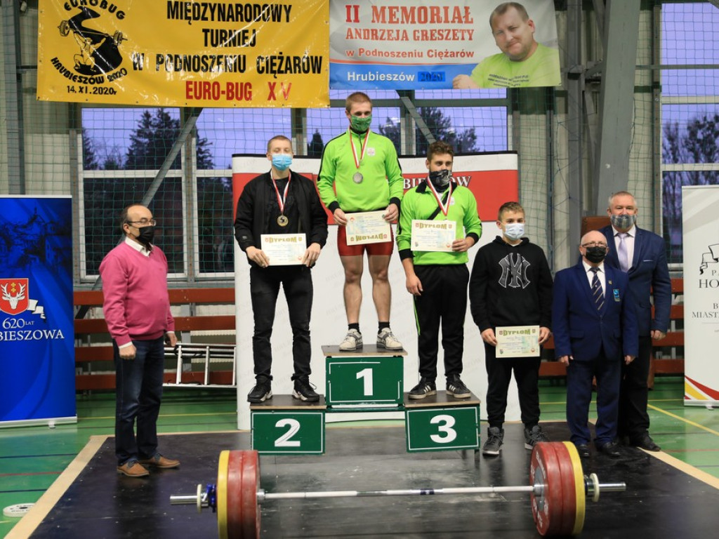XV Międzynarodowy Turniej w Podnoszeniu Ciężarów Euro-Bug i II Memoriał Andrzeja Greszety - wyniki