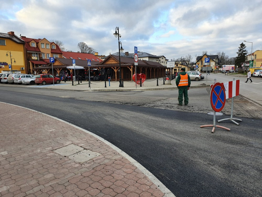 Hrubieszów: Nowa nawierzchnia na Prostej i Targowej - ZDJĘCIA