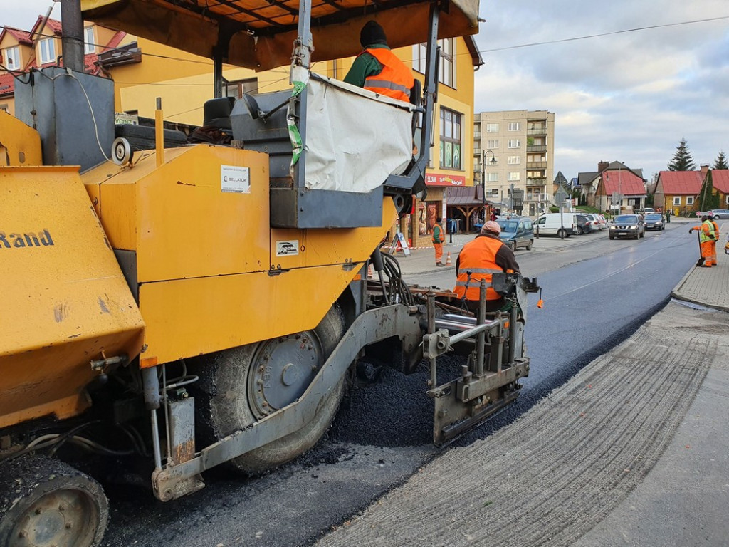 Hrubieszów: Nowa nawierzchnia na Prostej i Targowej - ZDJĘCIA