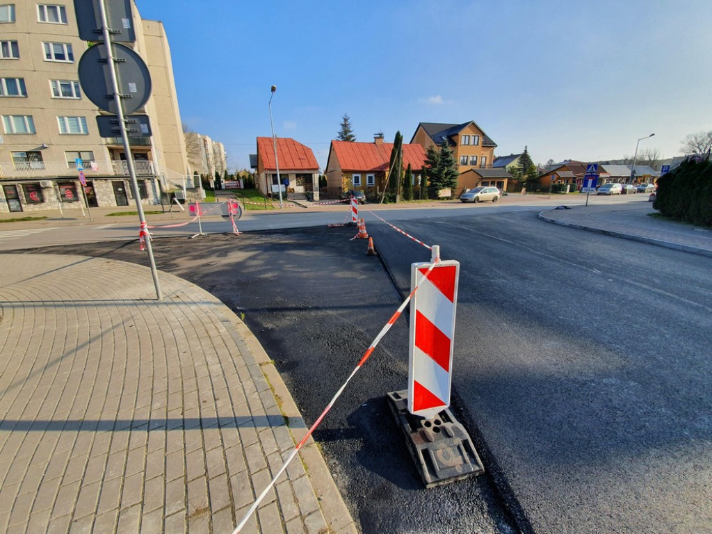 Hrubieszów: Nowa nawierzchnia na Prostej i Targowej - ZDJĘCIA