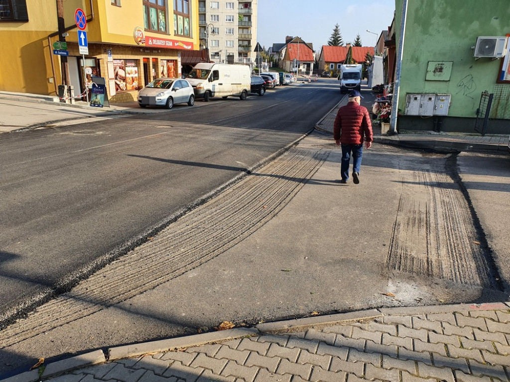 Hrubieszów: Nowa nawierzchnia na Prostej i Targowej - ZDJĘCIA
