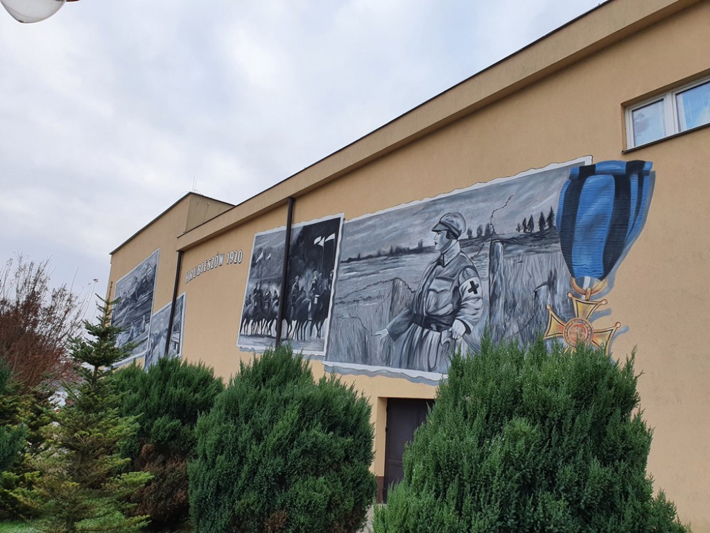 Odsłonięcie hrubieszowskiego muralu - ZDJĘCIA