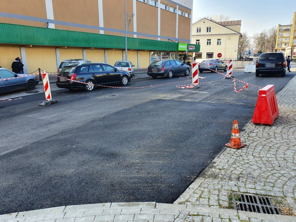 Hrubieszów: Nowa nawierzchnia na Prostej i Targowej - ZDJĘCIA