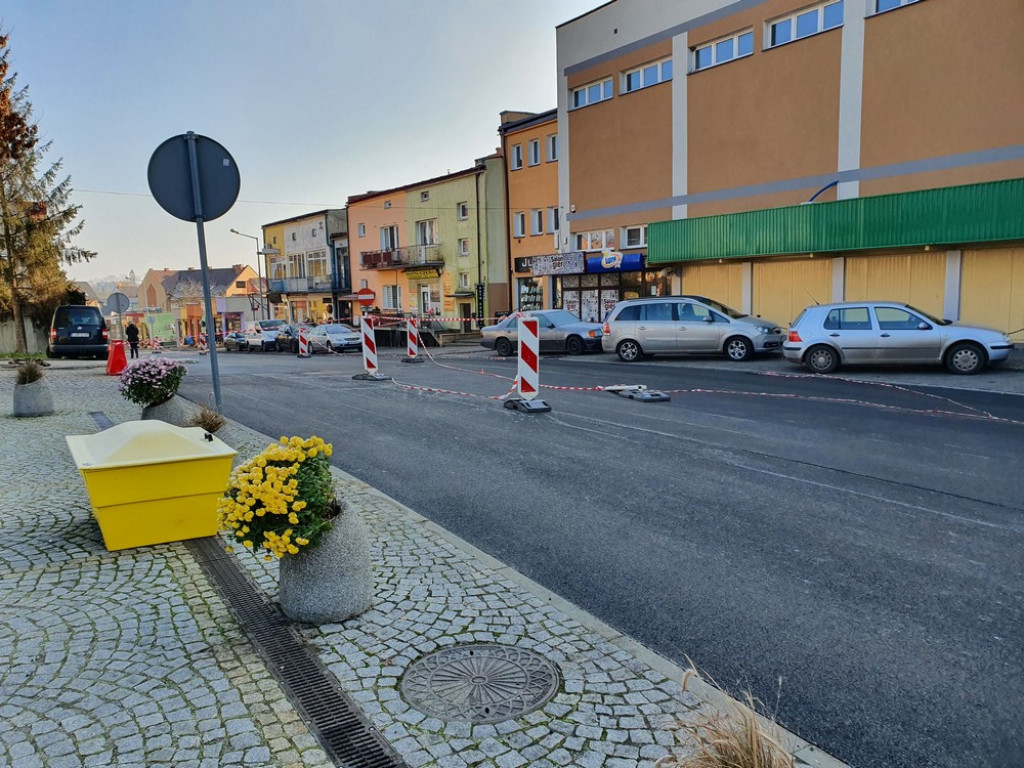 Hrubieszów: Nowa nawierzchnia na Prostej i Targowej - ZDJĘCIA