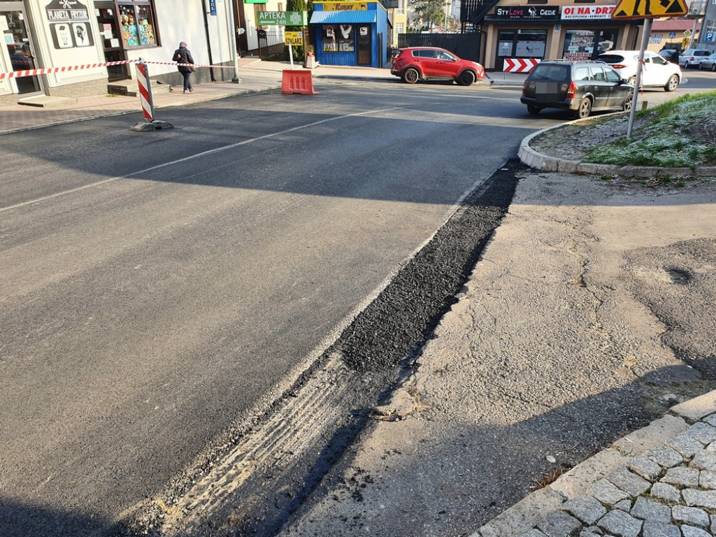 Hrubieszów: Nowa nawierzchnia na Prostej i Targowej - ZDJĘCIA