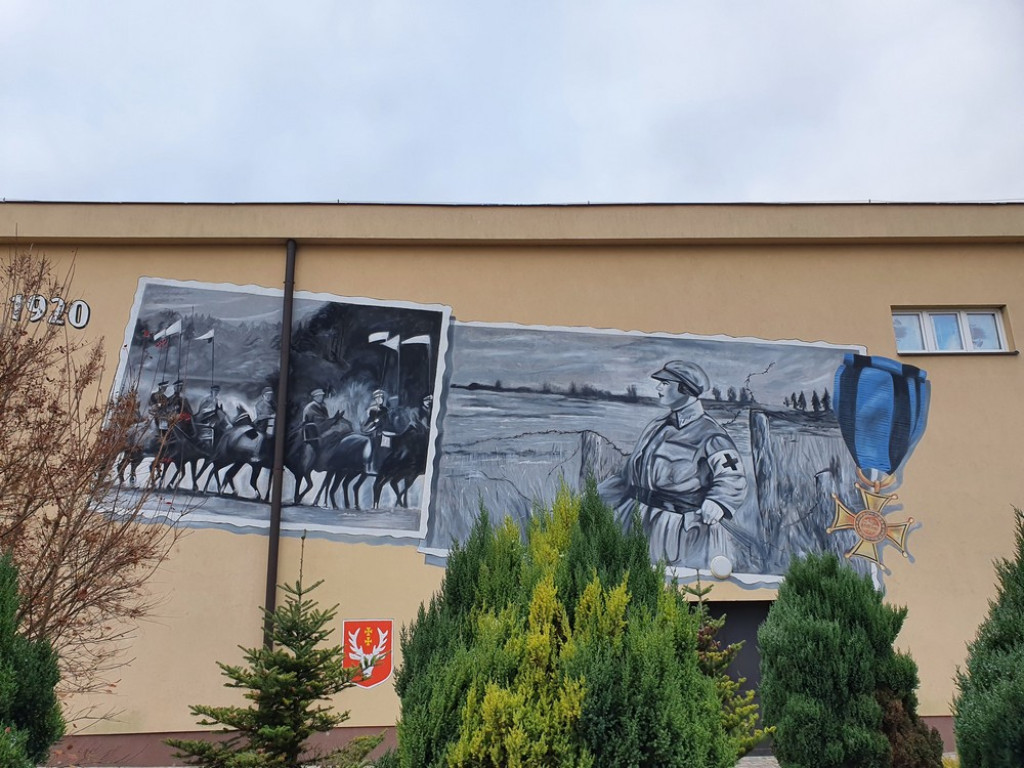 Odsłonięcie hrubieszowskiego muralu - ZDJĘCIA