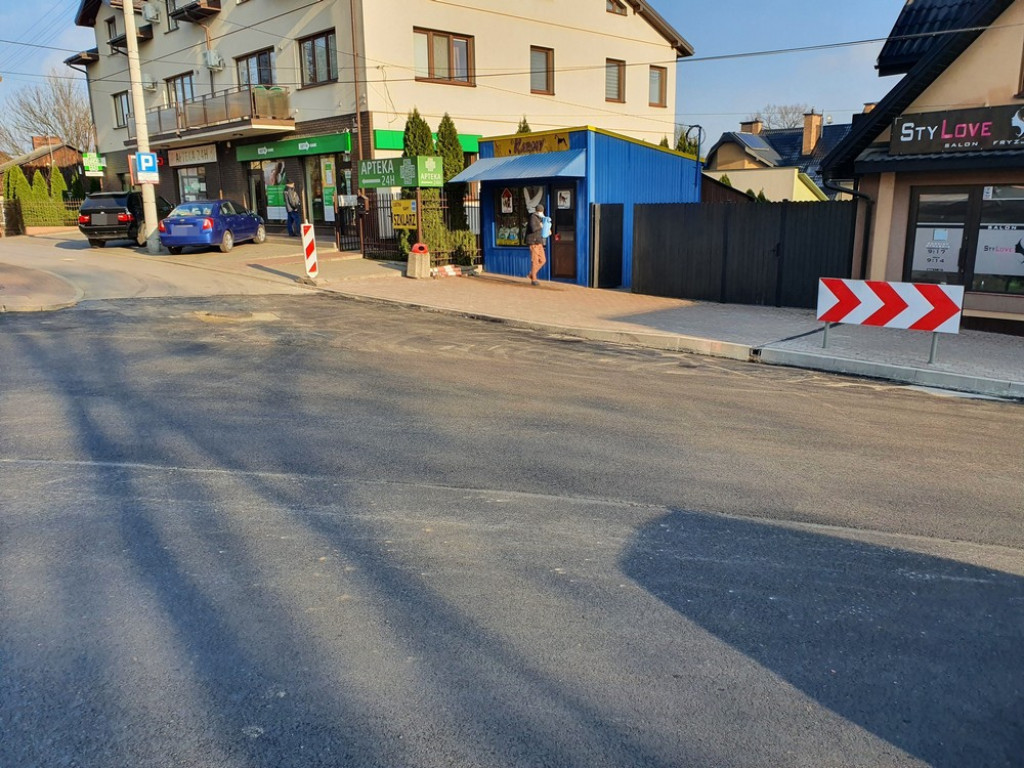 Hrubieszów: Nowa nawierzchnia na Prostej i Targowej - ZDJĘCIA