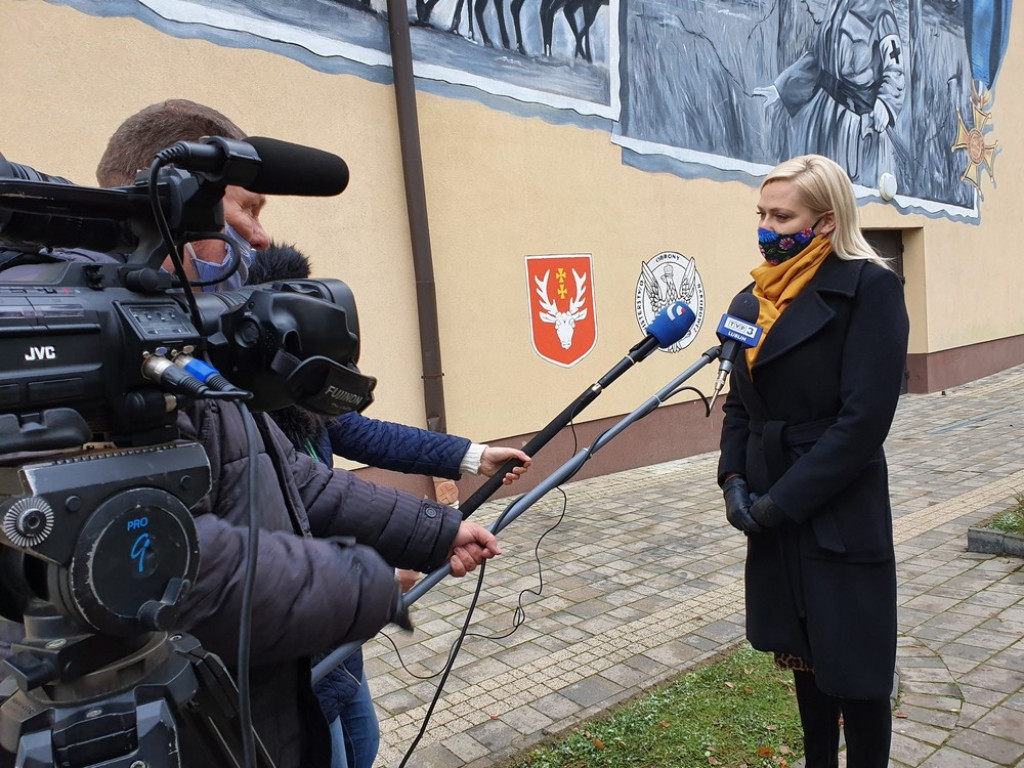 Odsłonięcie hrubieszowskiego muralu - ZDJĘCIA