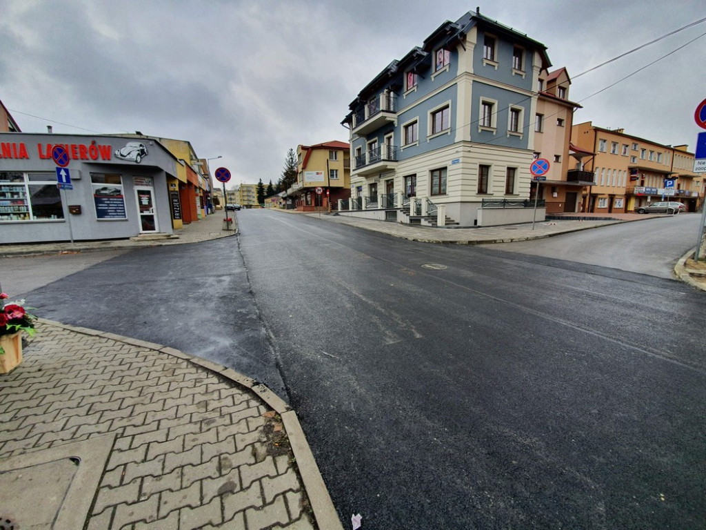 Hrubieszów: Nowa nawierzchnia na Prostej i Targowej - ZDJĘCIA