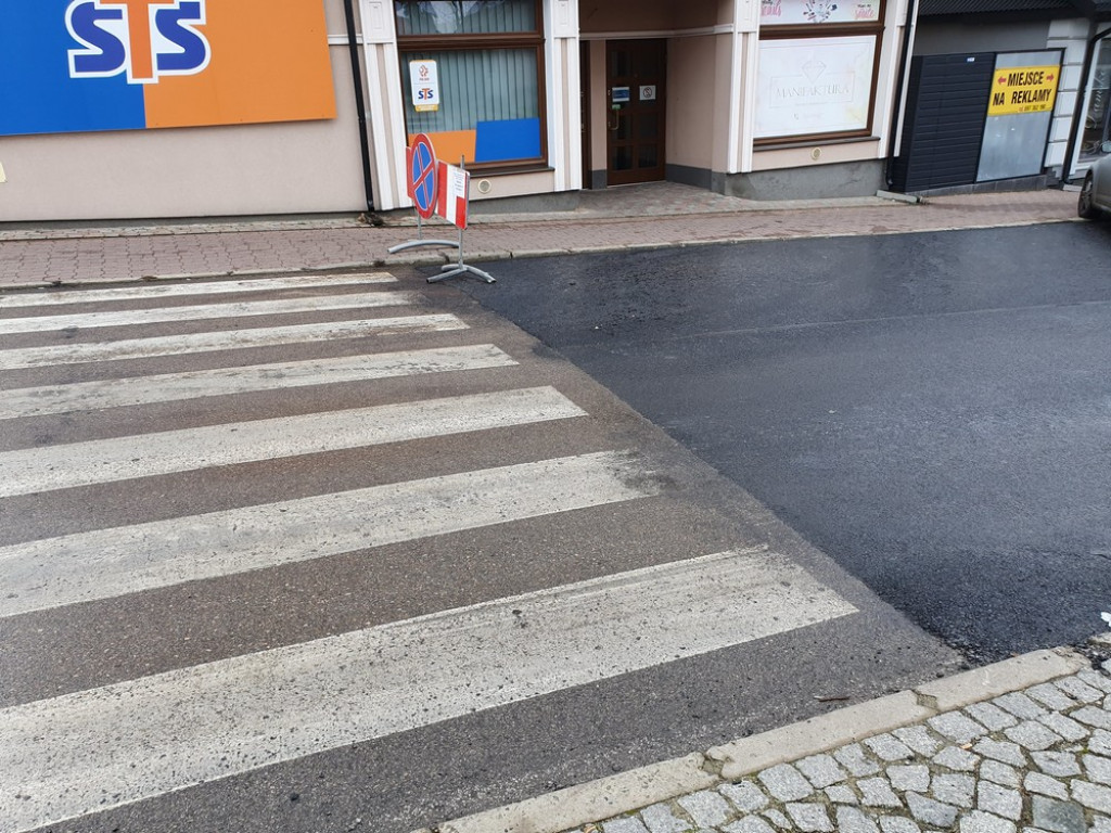 Hrubieszów: Nowa nawierzchnia na Prostej i Targowej - ZDJĘCIA