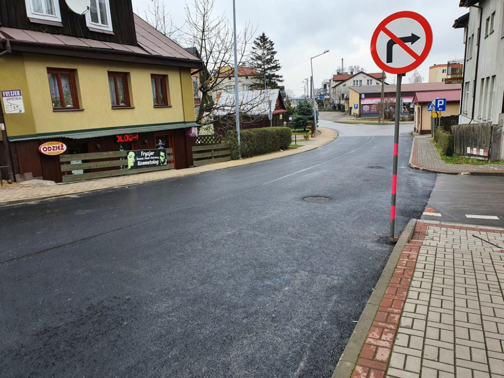 Hrubieszów: Nowa nawierzchnia na Prostej i Targowej - ZDJĘCIA