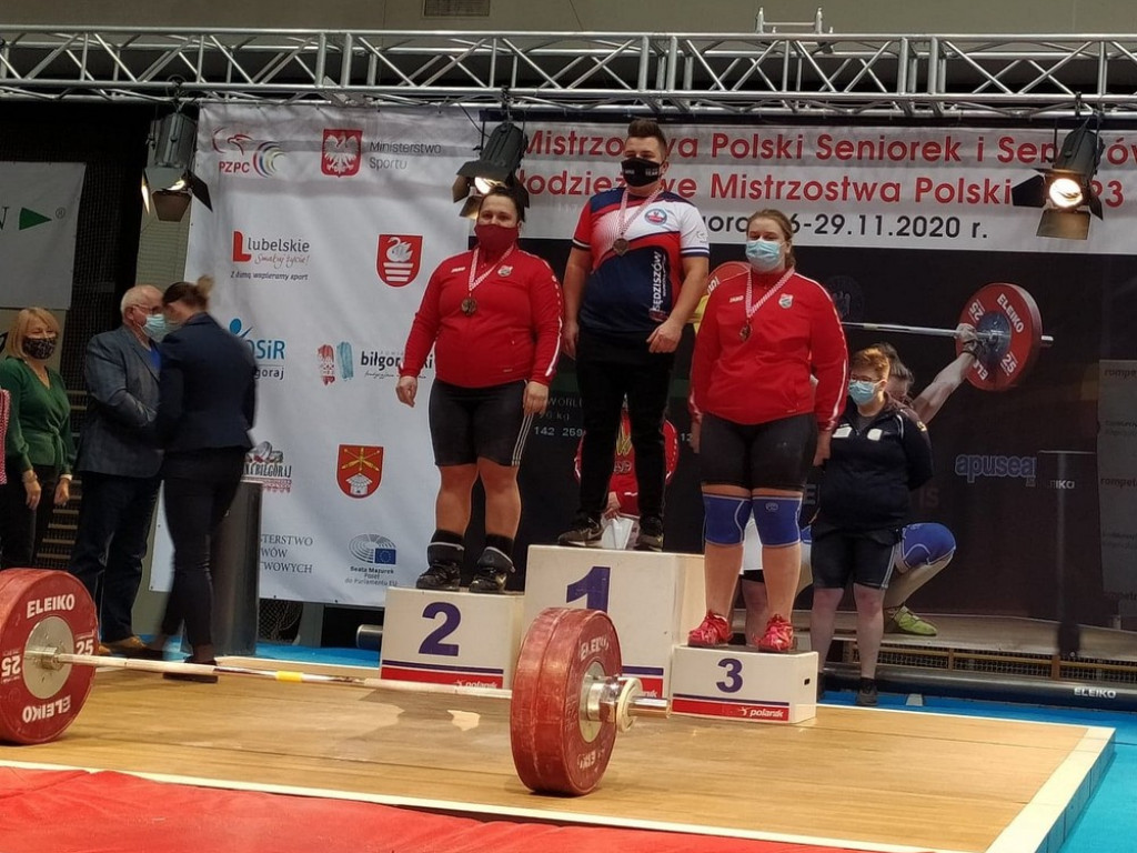 Kolejny medalowy występ sztangistek Unii Hrubieszów na Mistrzostwach Polski - ZDJĘCIA