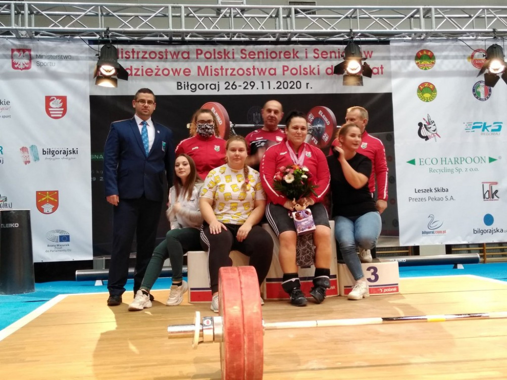 Kolejny medalowy występ sztangistek Unii Hrubieszów na Mistrzostwach Polski - ZDJĘCIA