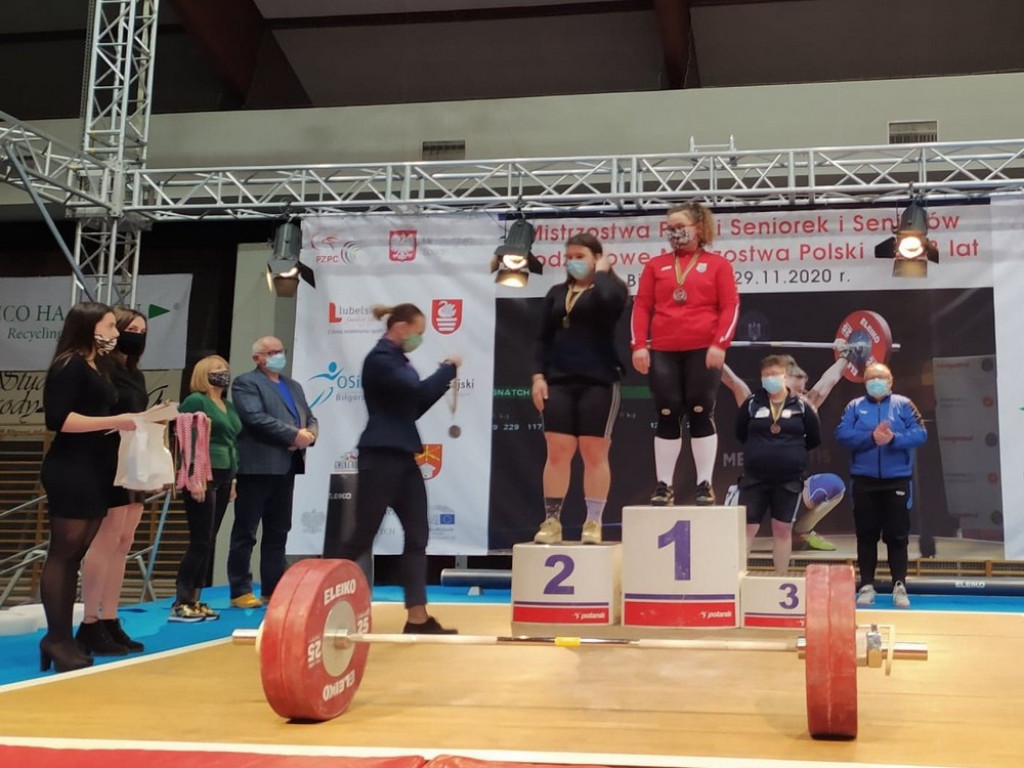 Kolejny medalowy występ sztangistek Unii Hrubieszów na Mistrzostwach Polski - ZDJĘCIA