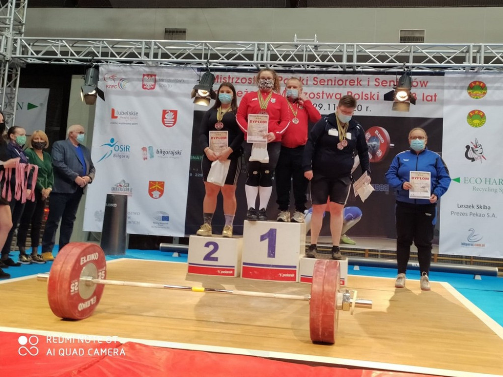 Kolejny medalowy występ sztangistek Unii Hrubieszów na Mistrzostwach Polski - ZDJĘCIA