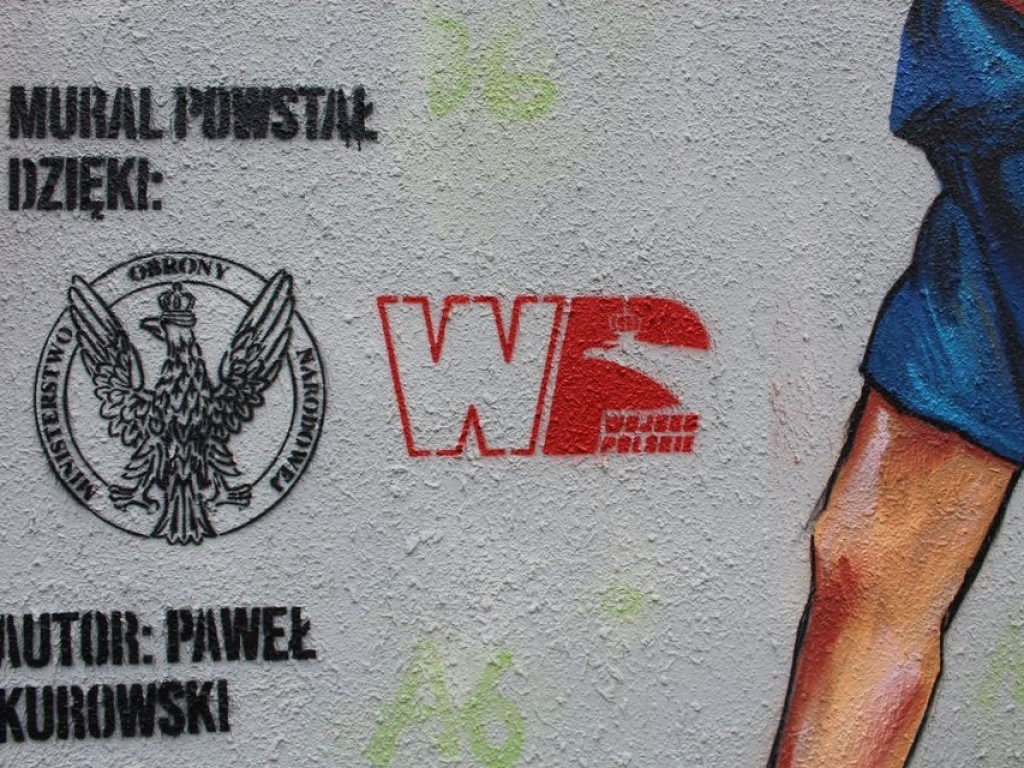 Pamiętamy - Dziękujemy. Odsłonięcie muralu patriotycznego w miejscowości Hostynne-Kolonia - ZDJĘCIA