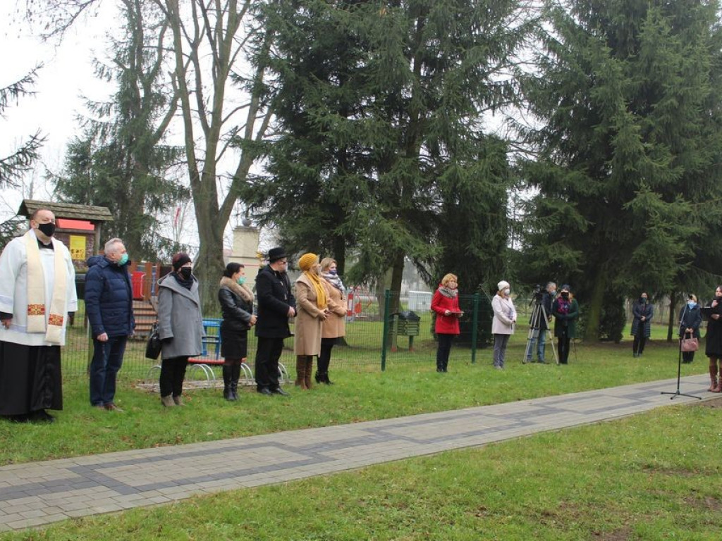 Pamiętamy - Dziękujemy. Odsłonięcie muralu patriotycznego w miejscowości Hostynne-Kolonia - ZDJĘCIA