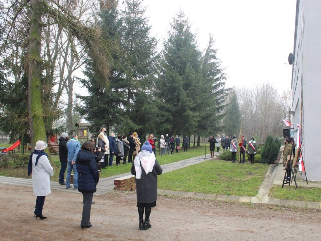 Pamiętamy - Dziękujemy. Odsłonięcie muralu patriotycznego w miejscowości Hostynne-Kolonia - ZDJĘCIA