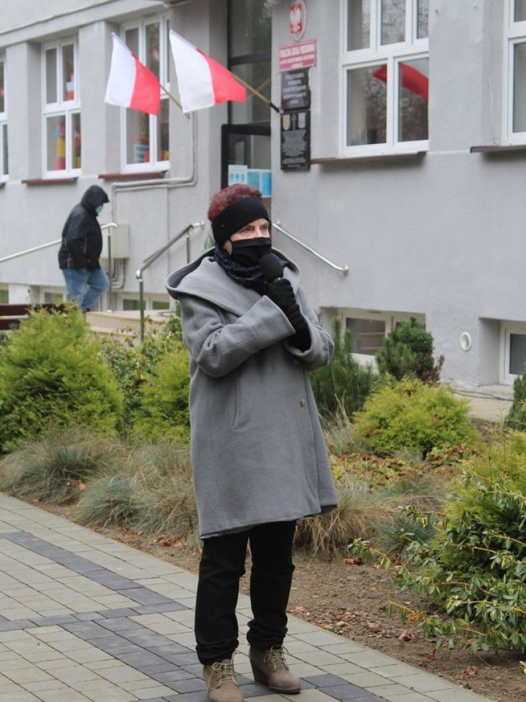 Pamiętamy - Dziękujemy. Odsłonięcie muralu patriotycznego w miejscowości Hostynne-Kolonia - ZDJĘCIA