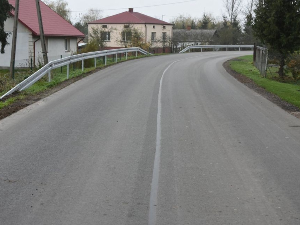 Dobiegła końca remont drogi Werbkowice - Malice - ZDJĘCIA