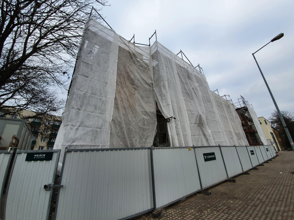 Hrubieszów: Remont budynku Syndykatu Rolniczego - ZDJĘCIA