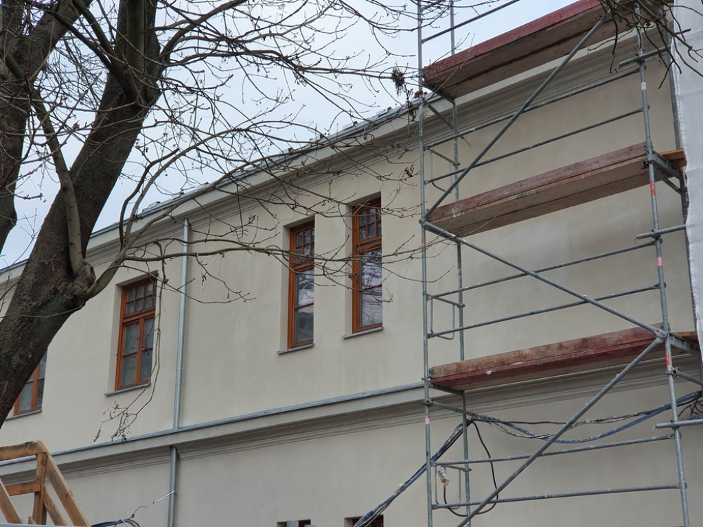 Hrubieszów: Remont budynku Syndykatu Rolniczego - ZDJĘCIA
