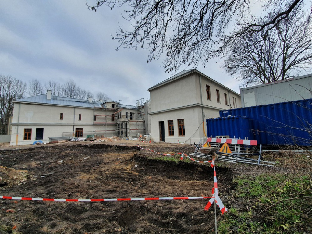 Hrubieszów: Remont budynku Syndykatu Rolniczego - ZDJĘCIA