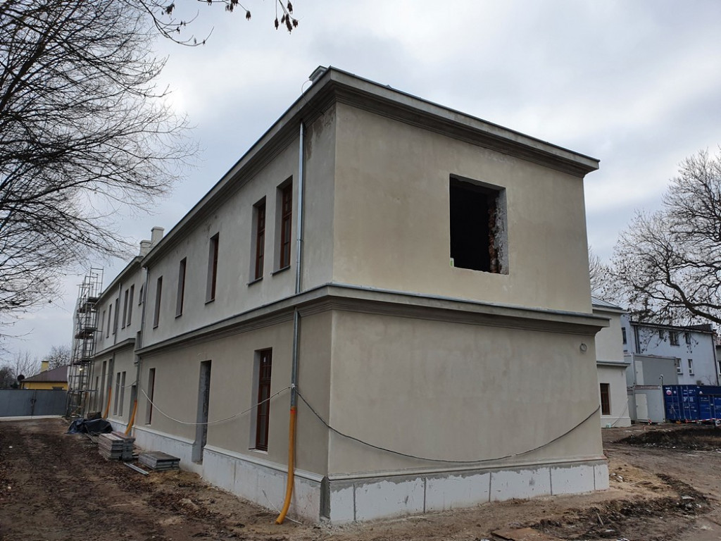 Hrubieszów: Remont budynku Syndykatu Rolniczego - ZDJĘCIA