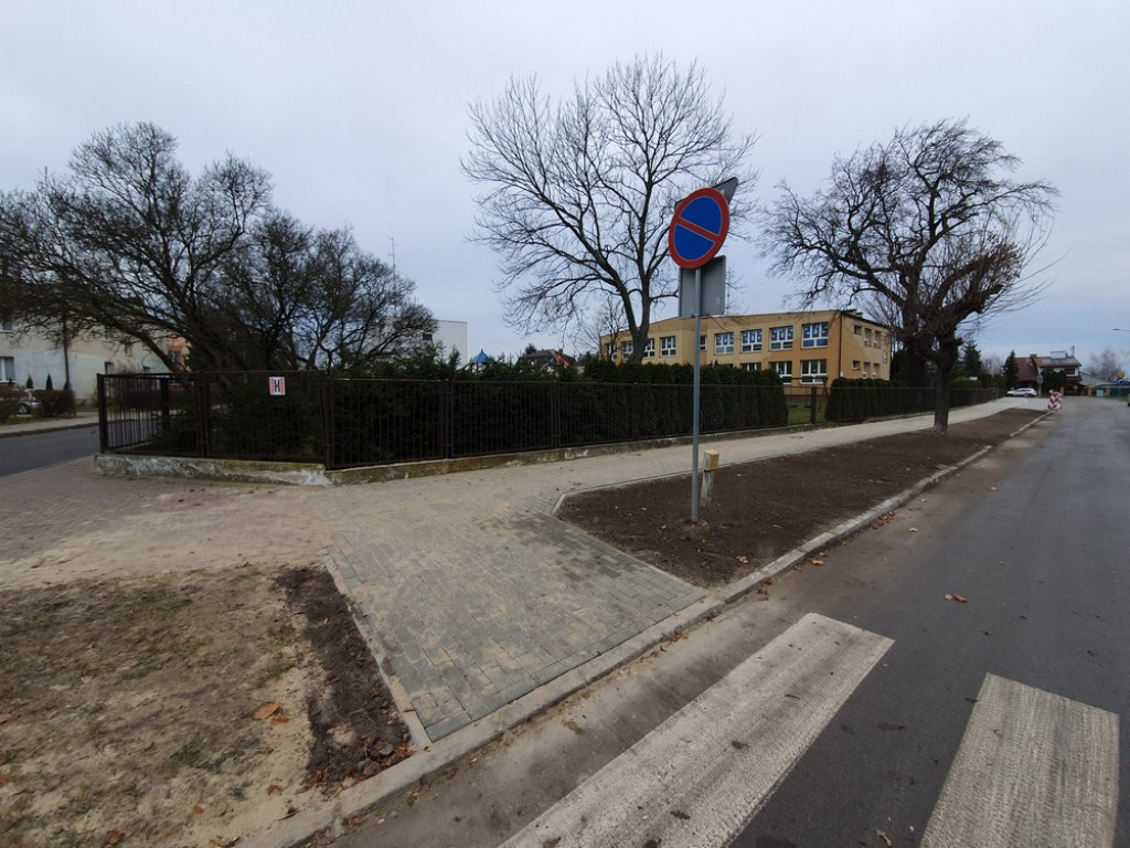 Hrubieszów: Nowy chodnik na ulicy Hubala