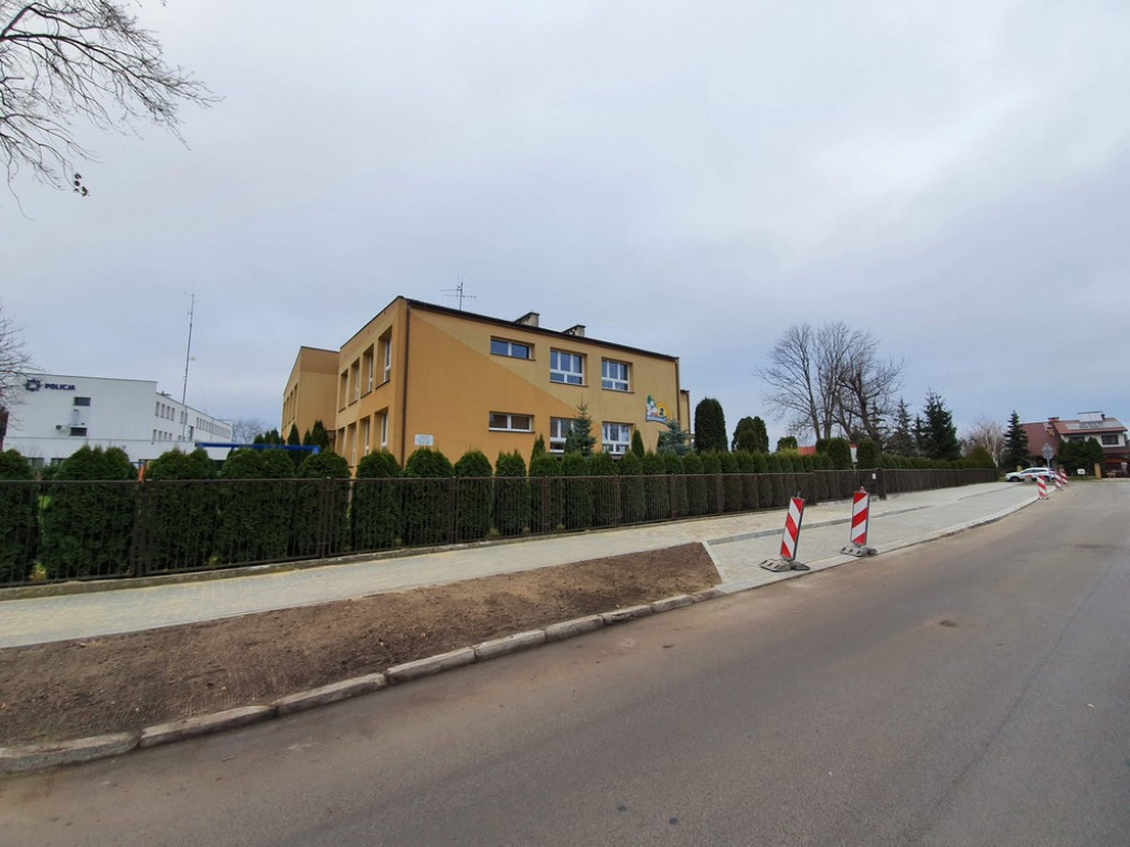 Hrubieszów: Nowy chodnik na ulicy Hubala