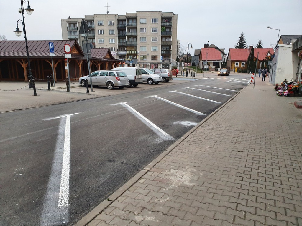 Hrubieszów: Uwaga! Nowe miejsca parkingowe na ulicy Prostej