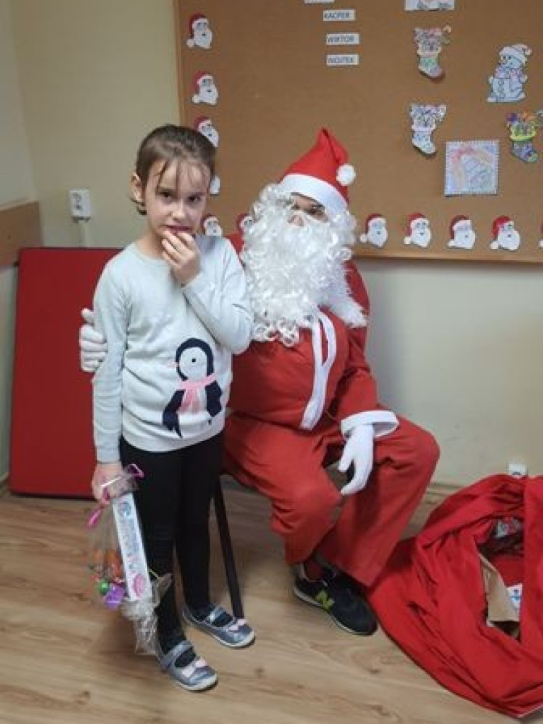 Mikołaj w hrubieszowskim Specjalnym Ośrodku Szkolno-Wychowawczym
